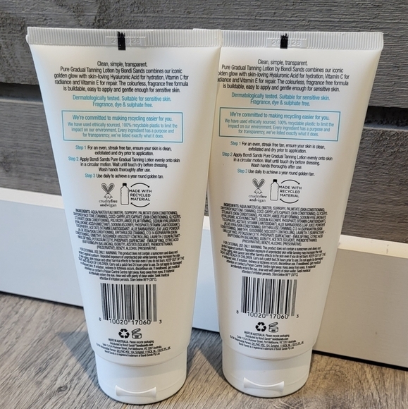 Bondi Sands Pure Gradual Tanning Lotion pk of 2 - Picture 3 of 6